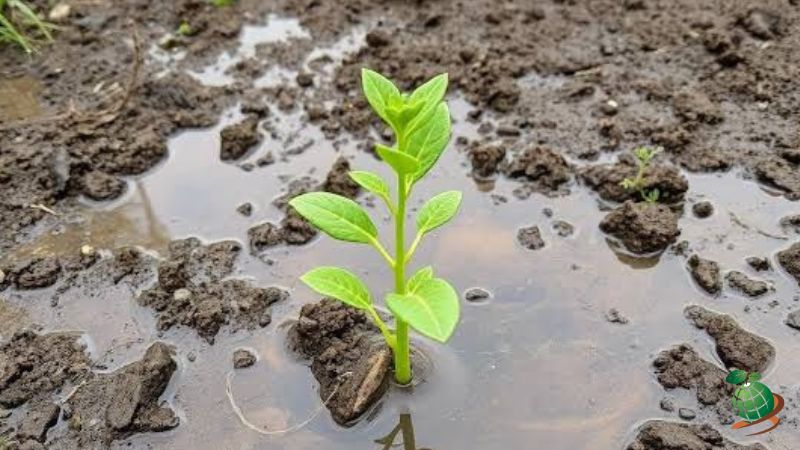 نشانه های ماندابی شدن خاک