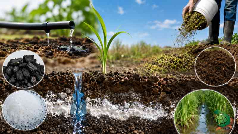 چگونه شوری خاک را کاهش دهیم؟